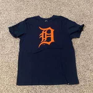 47 Brand Detroit Tigers Shirt Navy/Orange XL